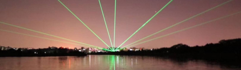 户外地产地标激光打字加激光线条